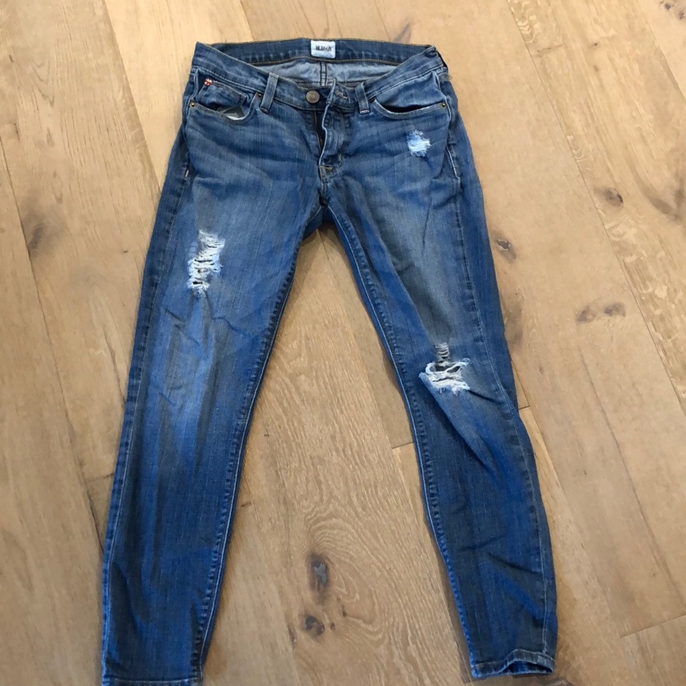 Hudson Krista super skinny cropped jeans